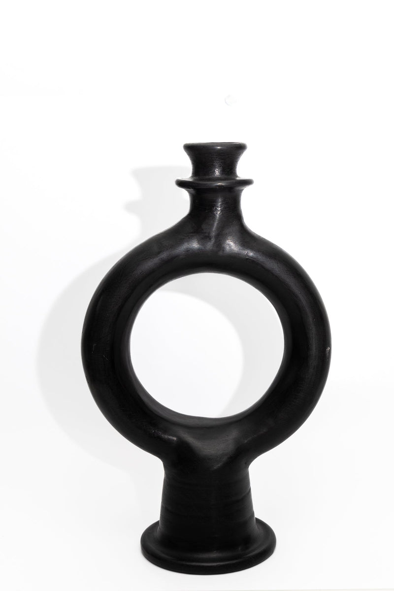 media image for Moroccan Glazed Terracotta Candle Holder 2 269