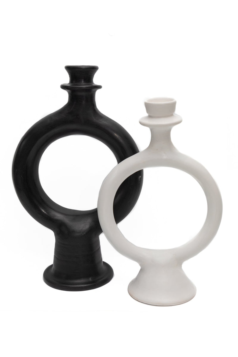 media image for Moroccan Glazed Terracotta Candle Holder 1 259