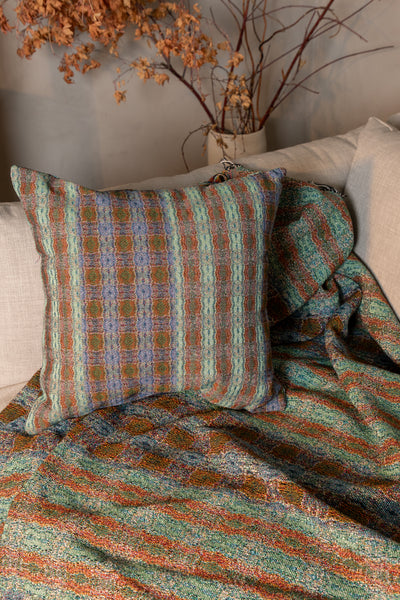 product image for New Plaid Woven Pillow 49