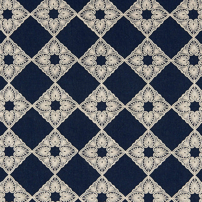 product image of Sample Talisman Fabric in Navy 563