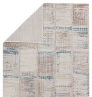 Halvard Abstract Ivory & Blue Rug by Jaipur Living
