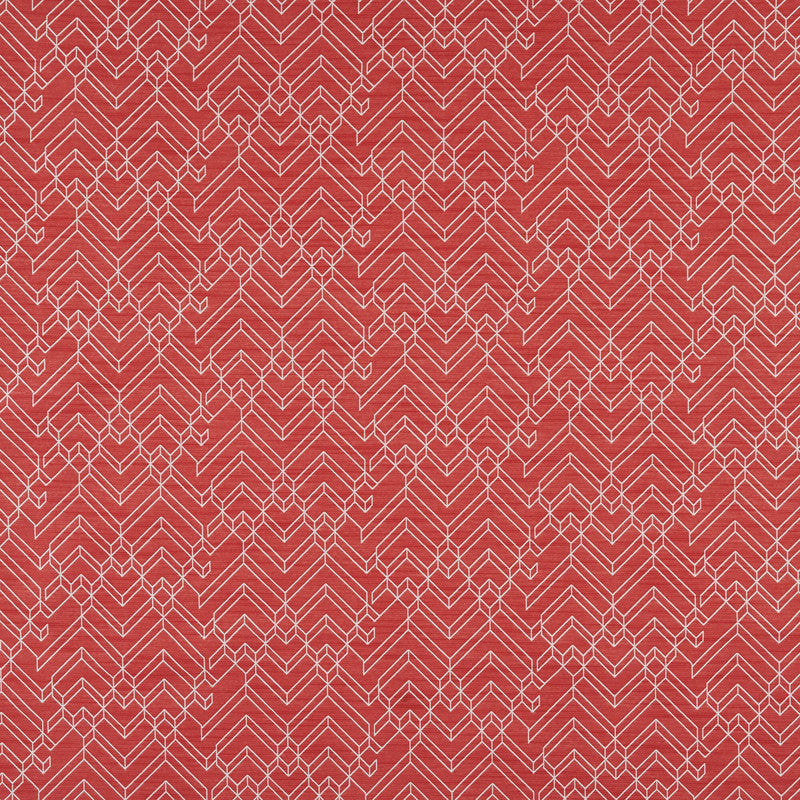 media image for Tectonic Fabric in Red/White 218