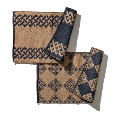 product image for Tile Patterned Jute Mat - Mykonos 43