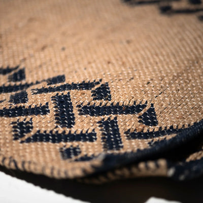 product image for Tile Patterned Jute Mat - Sicily 21