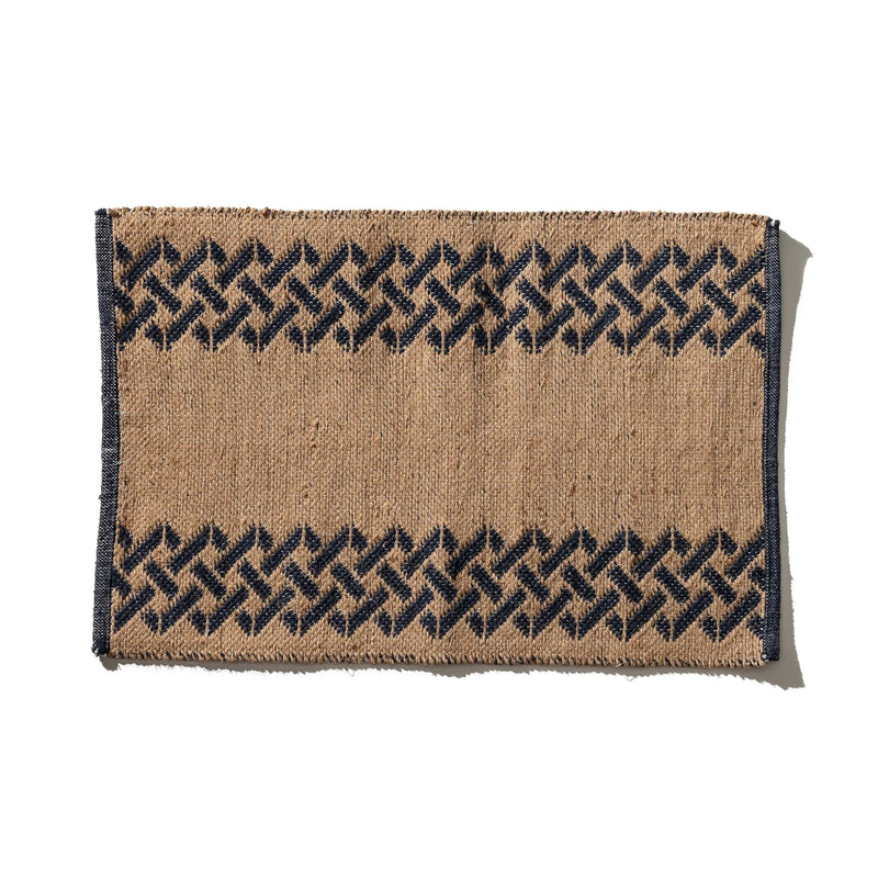 media image for Tile Patterned Jute Mat - Sicily 228