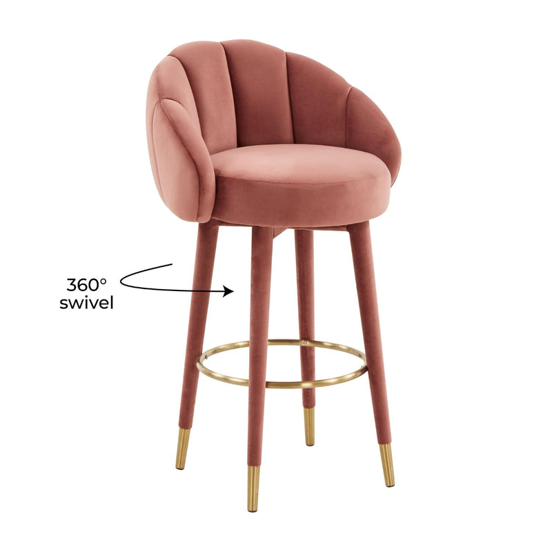 media image for myla swivel bar stool by bd2 tov d68244 18 21
