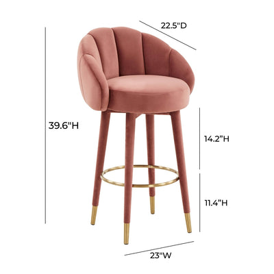 product image for myla swivel bar stool by bd2 tov d68244 21 28
