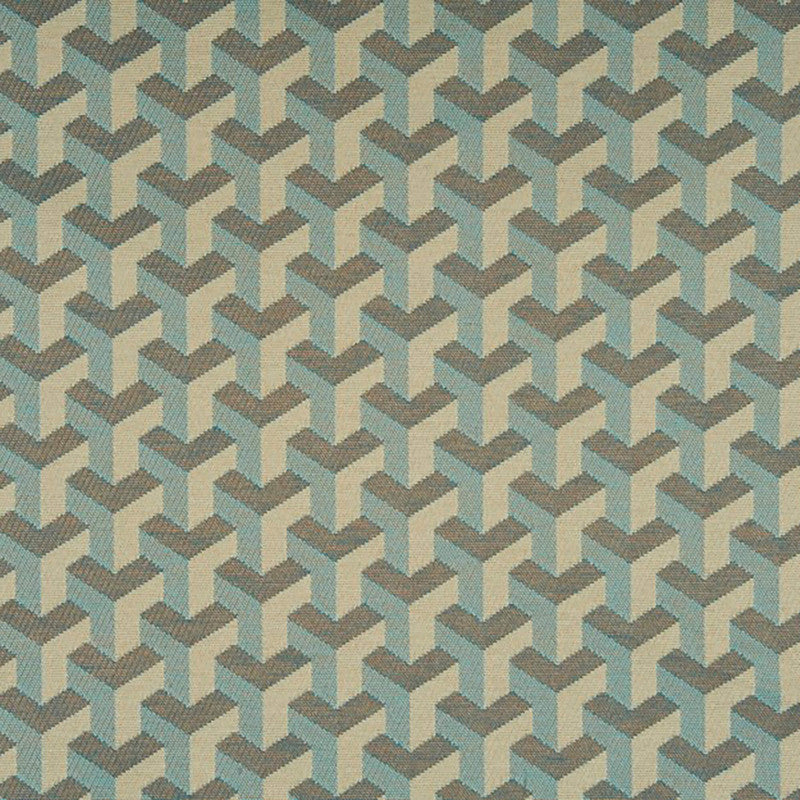 media image for Sample Trenton Fabric in Blue 214