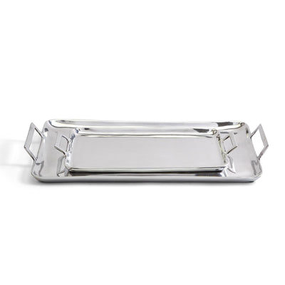 product image for crillion s 2 high polished silver trays with handles 3 46