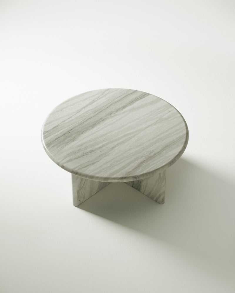 media image for plinth large circular marble coffee table csl3315 slm 6 243