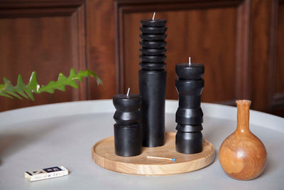 product image for Black Totem Candles design by Areaware 30