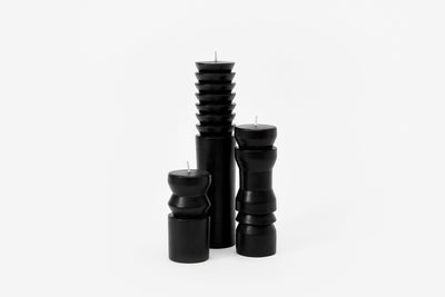 product image for Black Totem Candles design by Areaware 21