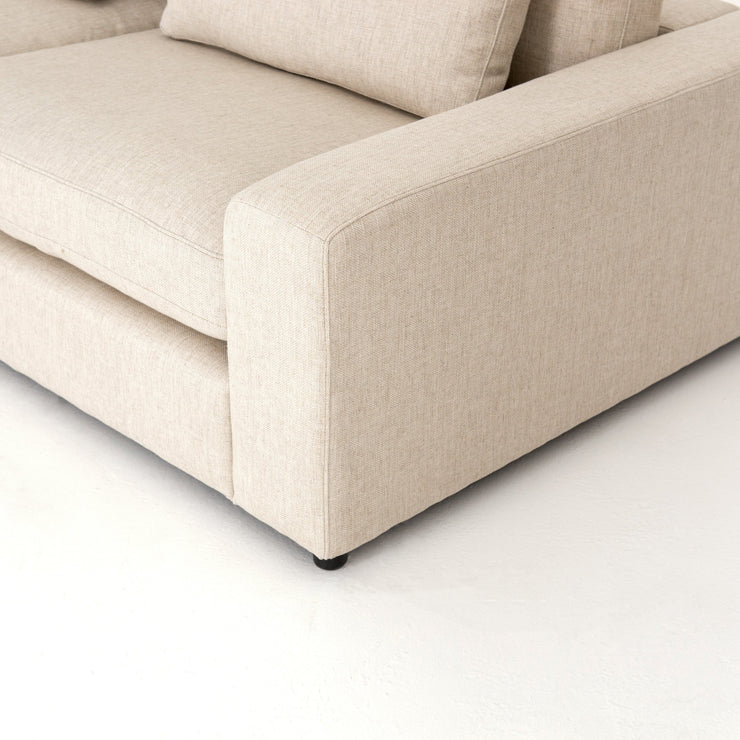 Bloor 5 Pc Sectional Ottoman In Essence Natural