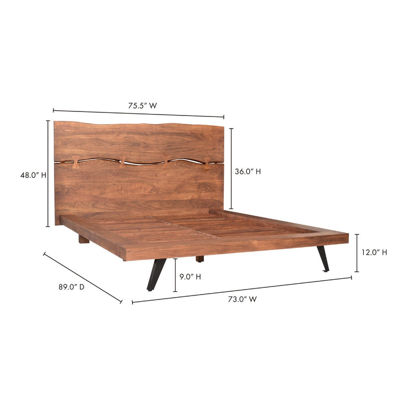 media image for Madagascar Platform Bed Queen 6 25