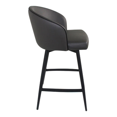 product image for Webber Swivel Counter Stool Charcoal 3 17