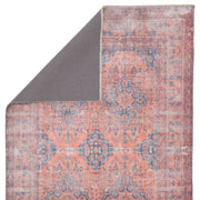 boh06 menowin medallion blue orange area rug design by jaipur 3