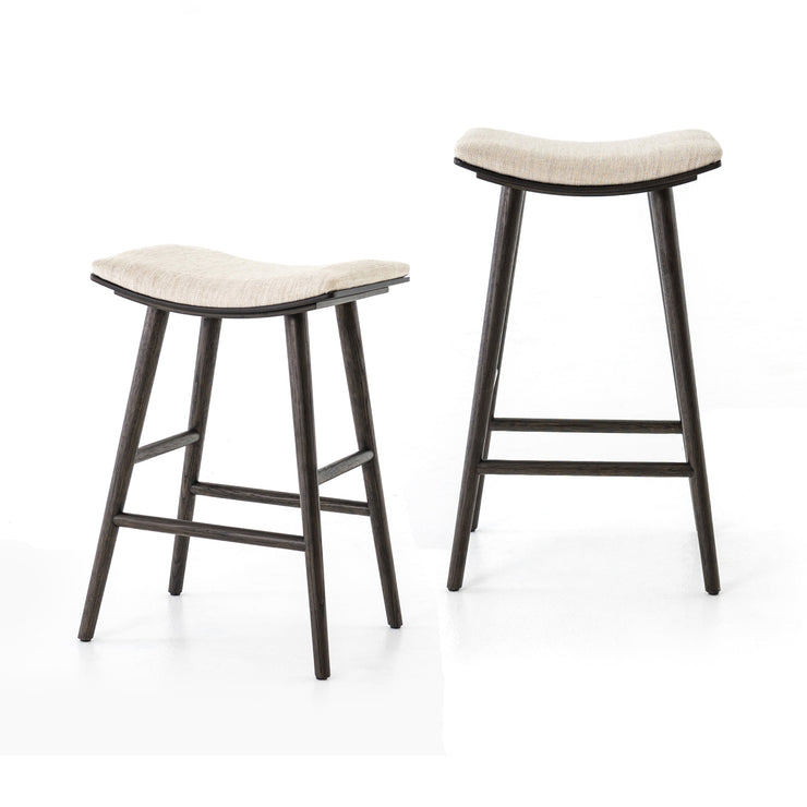 Union Saddle Bar Counter Stools In Essence Natural