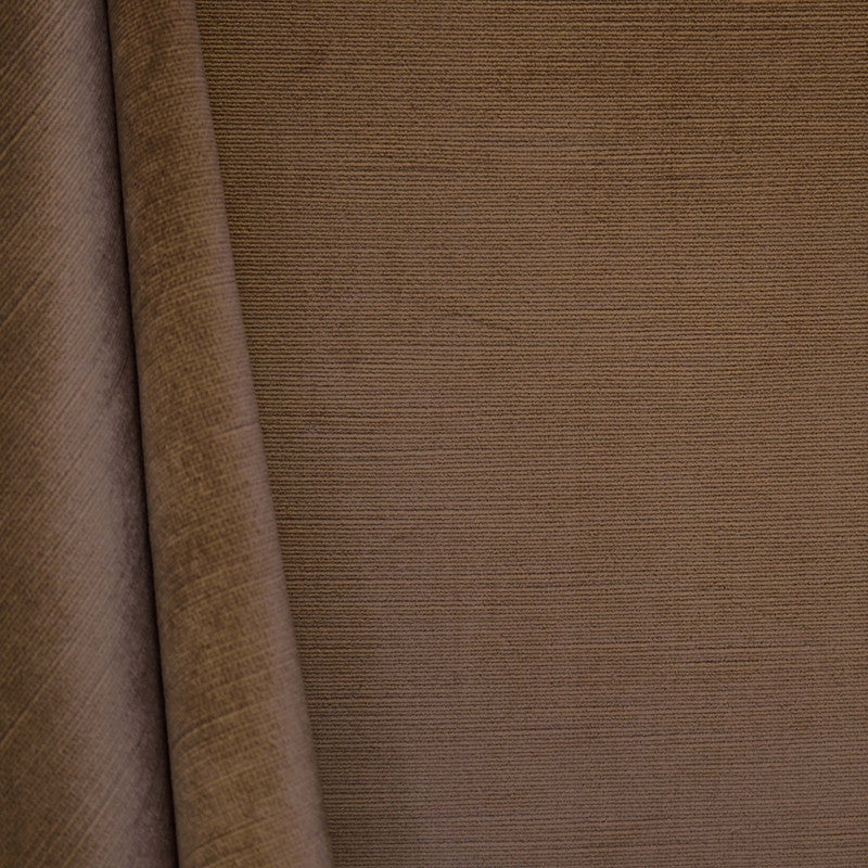 media image for Sample Velveteen Fabric in Umber Brown 275