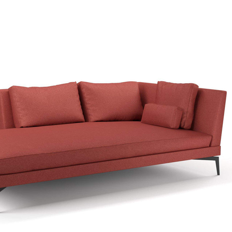 media image for Ventura Fabric in Brick Red 220