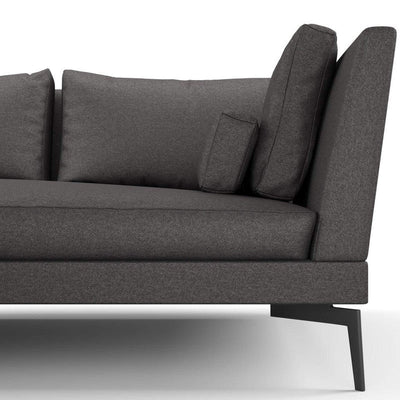product image for Ventura Fabric in Warm Charcoal 36