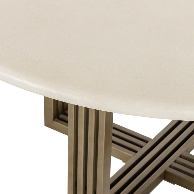 mia round dining table by Four Hands 4