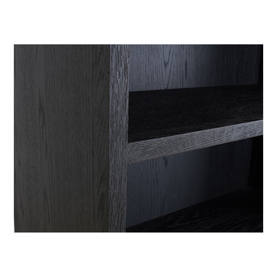 product image for Wilde Display Cabinet Black Oak 6 79