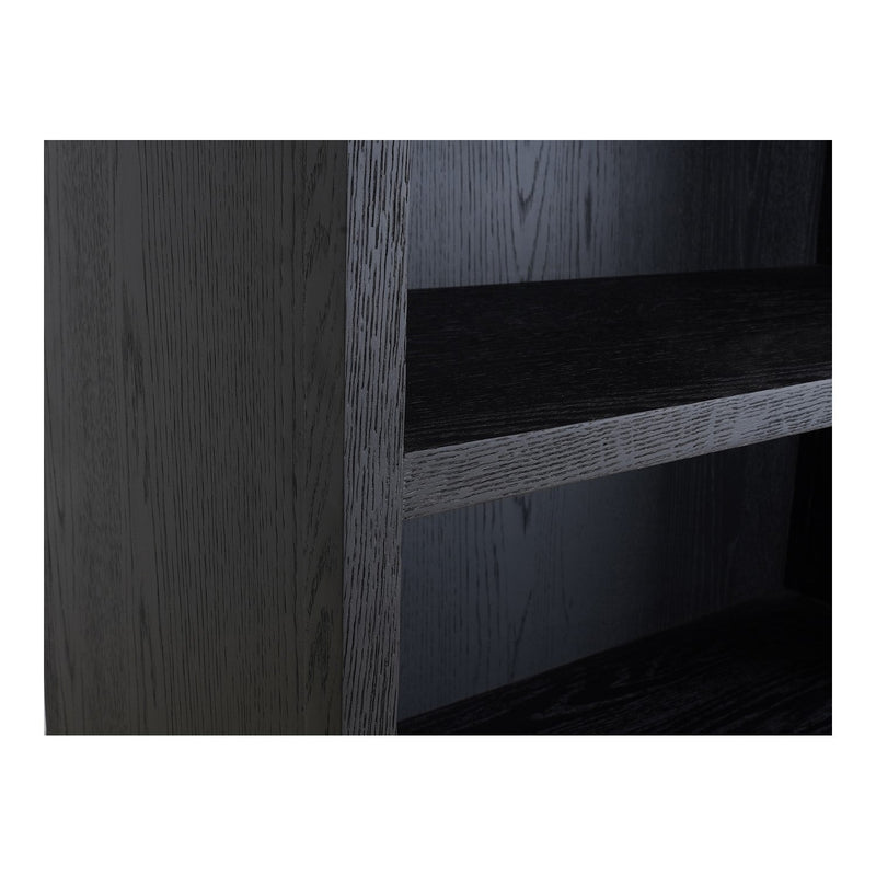 media image for Wilde Display Cabinet Black Oak 6 232