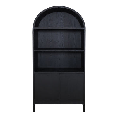 product image of Wilde Display Cabinet Black Oak 1 518