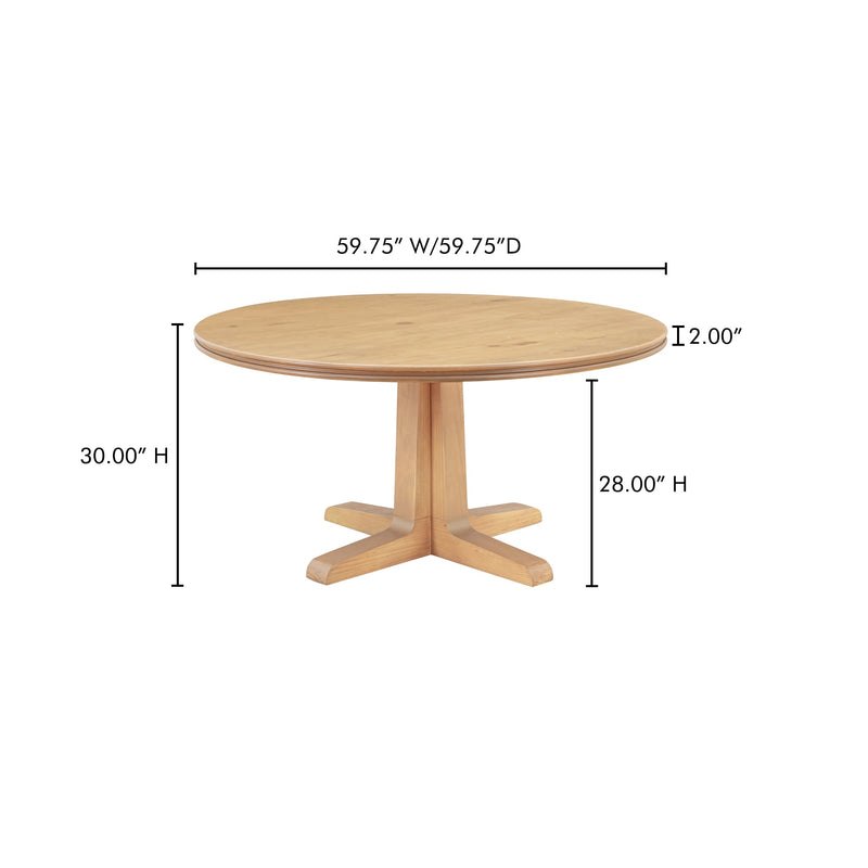 media image for Charles Dining Table Moes Home Collection Mhc Vl 1087 03 0 16 260