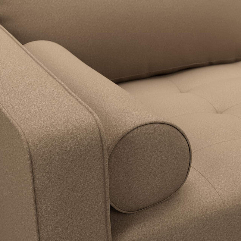 media image for Woolish Fabric in Soft Chestnut Brown 278