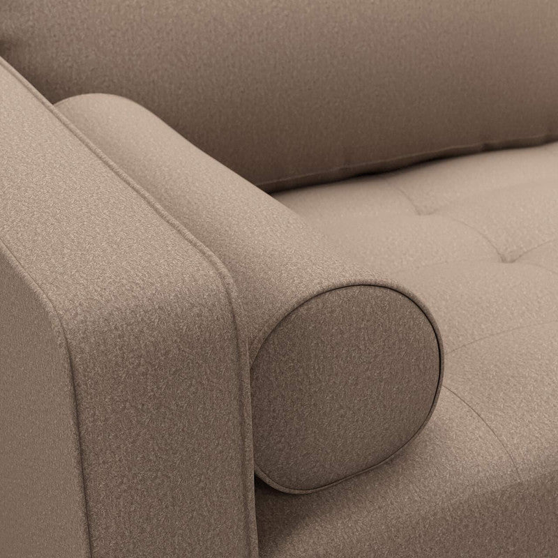 media image for Woolish Fabric in Light Peanut Brown 287