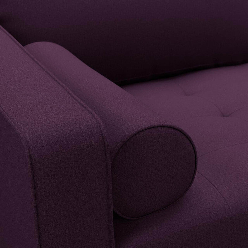 media image for Woolish Fabric in Aubergine 290