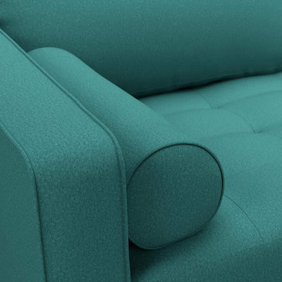 product image for Woolish Fabric in Bold Teal Blue 89