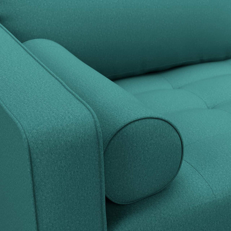 media image for Woolish Fabric in Bold Teal Blue 26