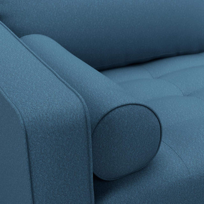 media image for Woolish Fabric in Muted Azure Blue 264