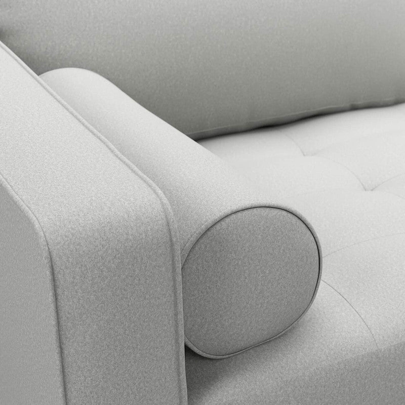 media image for Woolish Fabric in Rhino Grey 285