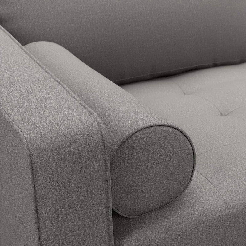 media image for Woolish Fabric in Iron Grey 217