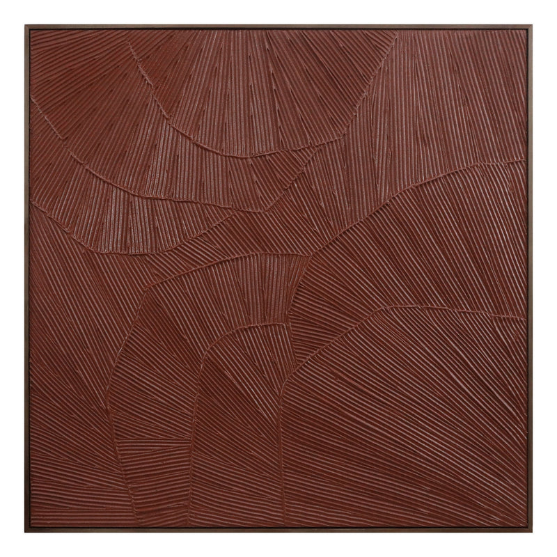 media image for Flutter Maroon Framed Painting Moes Home Collection Mhc Wp 1307 37 1 229