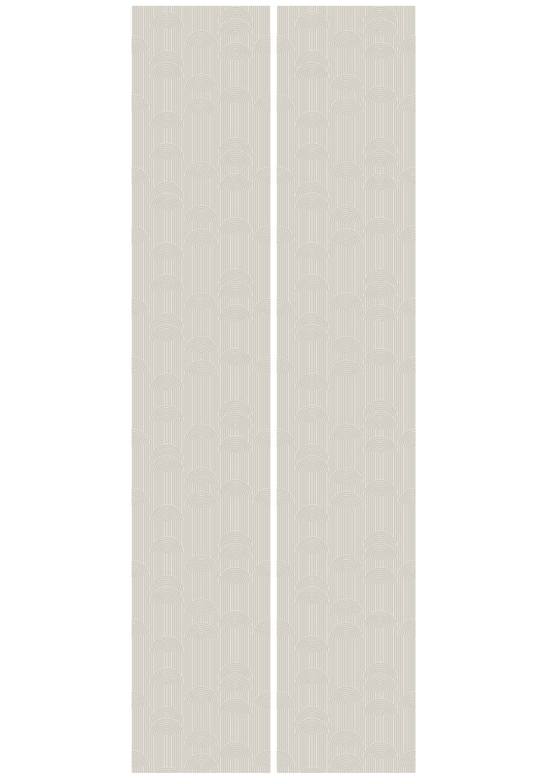 media image for Graphic Lines Beige WP-734 Wallpaper by Kek Amsterdam 271