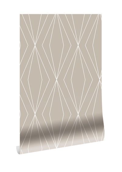product image for Graphic Lines Sand WP-741 Wallpaper by Kek Amsterdam 12