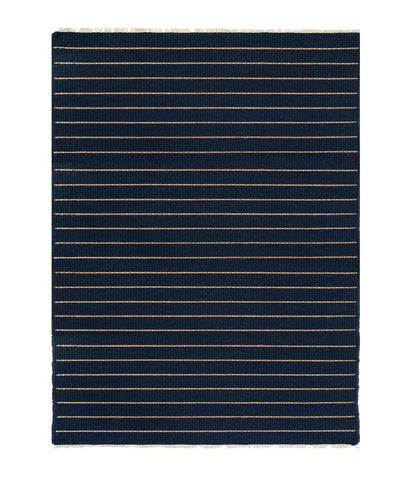 product image for warby handwoven rug in navy in multiple sizes design by pom pom at home 5 7