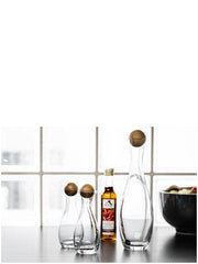 Wine/Water Carafe with Oak Stopper design by Sagaform