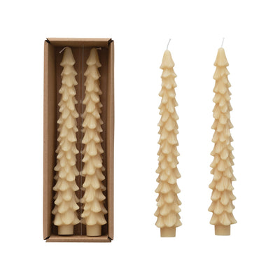 product image for Tree Shaped Taper Candles Unscented 9 93