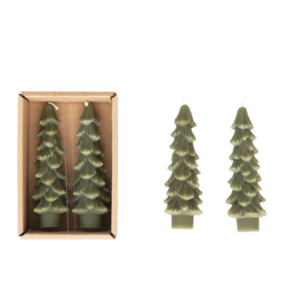 product image for Tree Shaped Taper Candles Unscented 3 22