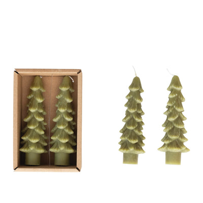 product image for Tree Shaped Taper Candles Unscented 7 0