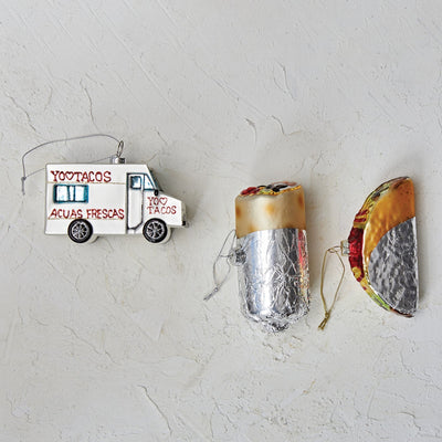 product image for Hand Painted Taco Truck Ornament 3 50