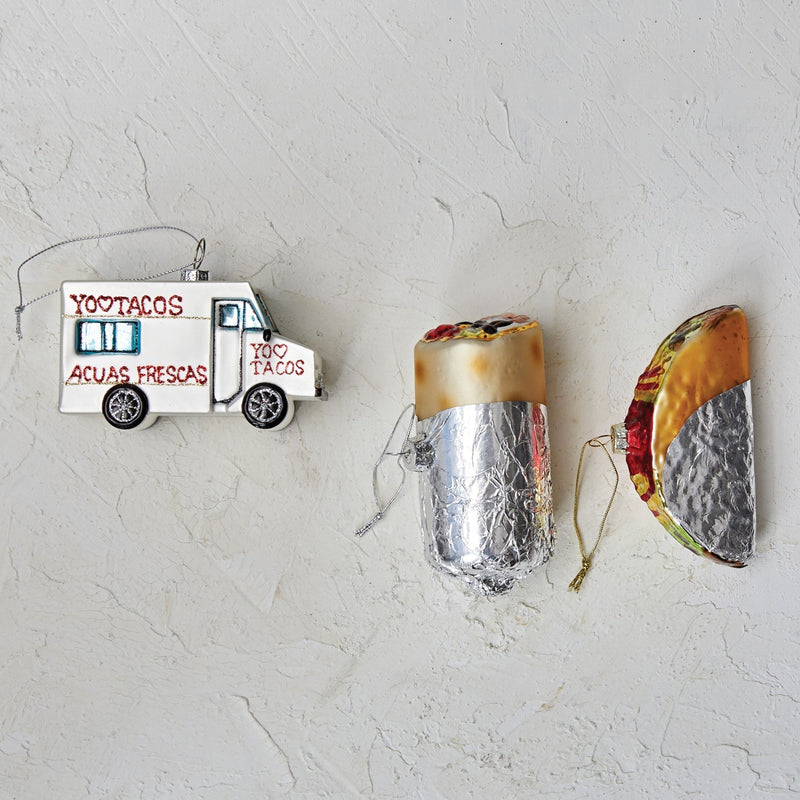 media image for Hand-Painted Burrito/Taco Ornament3 284