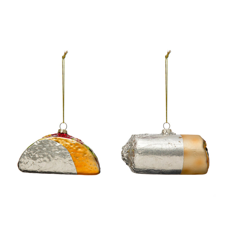 media image for Hand-Painted Burrito/Taco Ornament 22