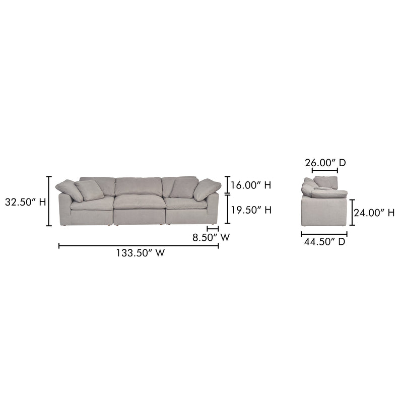 media image for Clay Modular Sofa Moes Home Collection Mhc Yj 1026 49 25 278