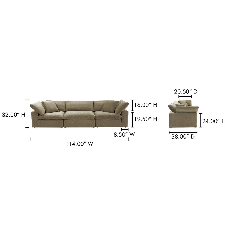 media image for Terra Modular Sofa Moes Home Collection Mhc Yj 1027 49 27 248